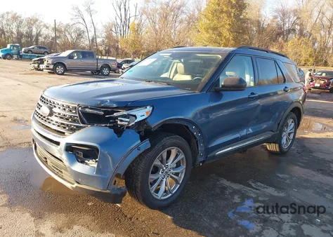 2020 Ford Explorer Xlt из США, поврежденный, VIN 1FMSK8DH0LGB08532